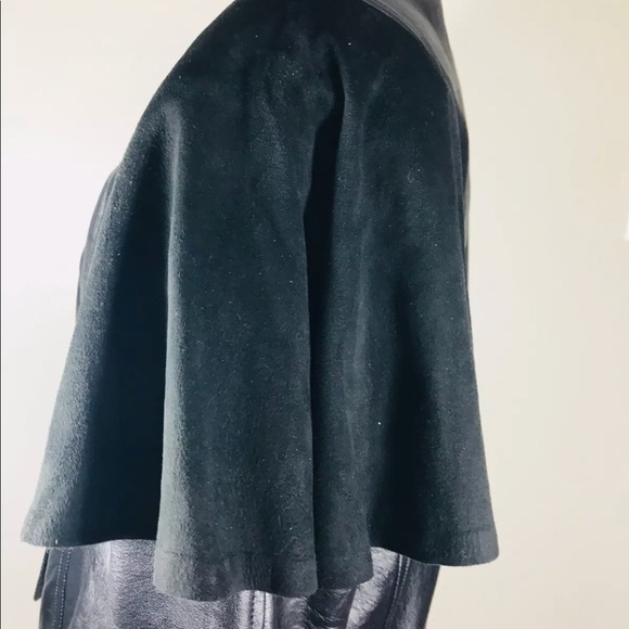 Shuo yu samurai cropped leather suede jacket - Picture 8 of 8